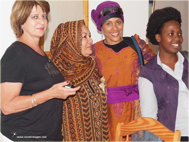 Ida Torres, ....., Aqeelah Hendricks and Khululwa Nkala