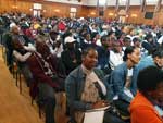 Delegates at the Municipality Town Hall in Stellenbosch