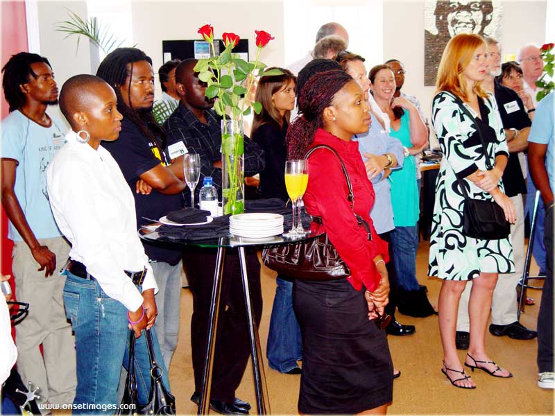 Guests at the Launch of the Runway Recource Centre