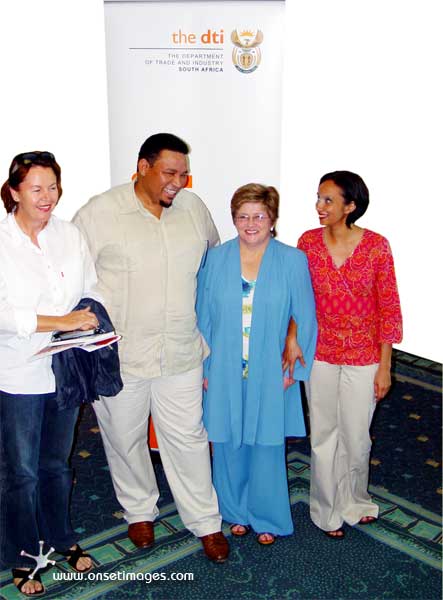 Marlow De Mardt, Laurance Mitchell, Francisca, Nadia Sujee