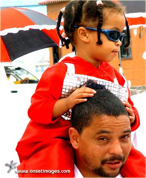 Timothy Jacobs with daughter