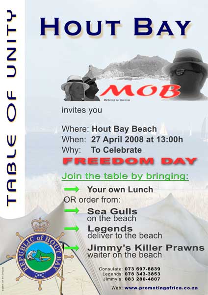 Hout Bay Table of Unity Poster