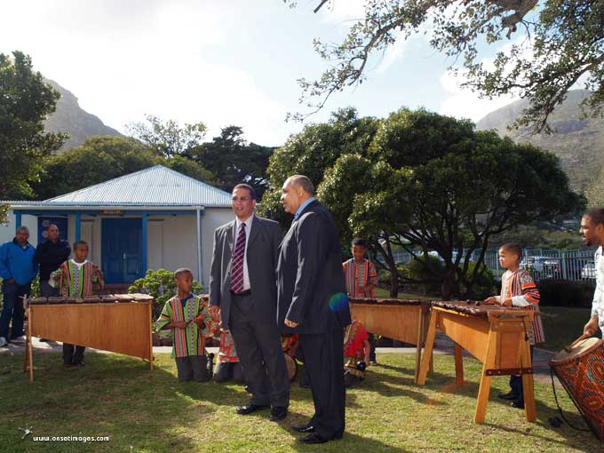 Jonathan Dreyer with MEC Dr. Irvin Meyer