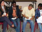 Angela Muspratt-Williams, Elizabeth Gorimbo, Ricardo Speelman and Vusisizwe Mpu