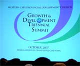 PDC - Provincial Growth and Development - Triennial Summit 2007