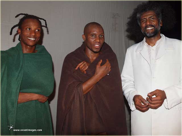 Isaac Kenny Rakotsoane, Themba Mbuli & Thierry Moucazambo
