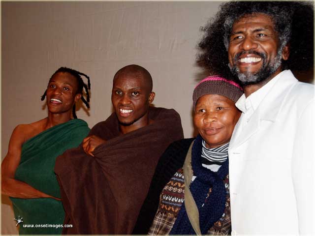 Isaac Kenny Rakotsoane, Themba Mbuli, Thierry Moucazambo