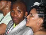 Groom Xolile Nqwarushe with Bride Petrona (Owethu)
