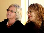 Margi Biggs and Priscilla Hassiem